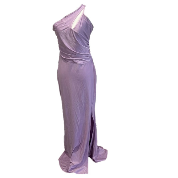 ⭐️OFF Shoulder Maxi Slit Front Dress⭐️ - Picture 2 of 7